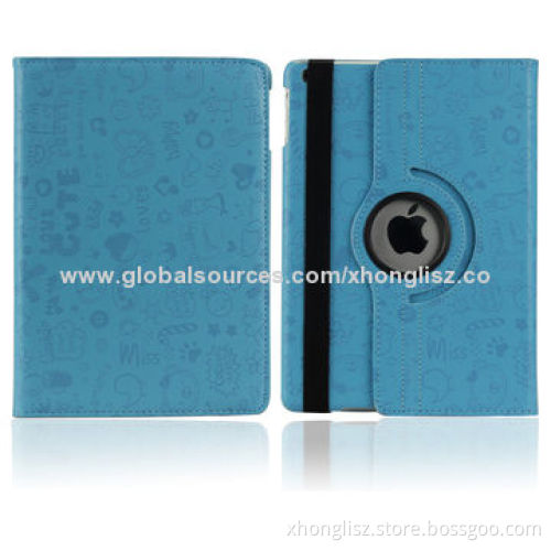 PU leather case for iPad air, many color options